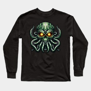 Biomech Cthulhu Overlord S01 D27 Long Sleeve T-Shirt